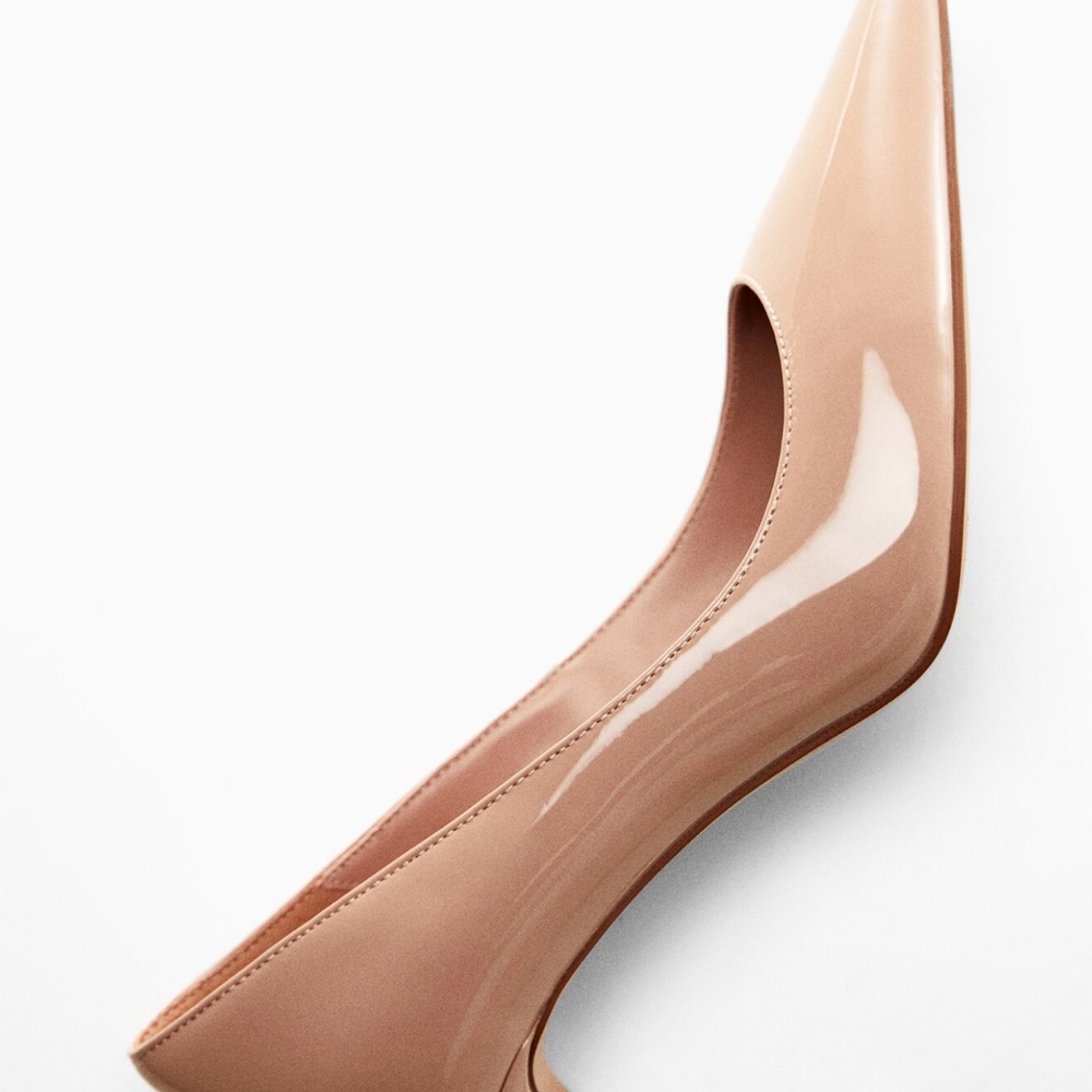 Mango Blush Patent Pointed-Toe Stiletto - Picture 6 of 15